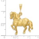 10k Horse Pendant - Image 2