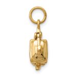 14k 3-D Tea Pot Lid Opens Charm - Image 2