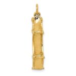 14k 3-D GOLDEN GATE Bridge Charm - Image 2