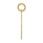 14k MERRY CHRISTMAS 19mm Engravable Disc Charm - Image 2