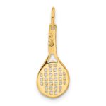14k Racquet Charm - Image 3