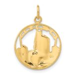 14k CHICAGO Skyline Charm - Image 3