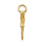 14K  3-D Ballerina Charm - Image 2