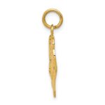 14k #1 MOM Heart Charm - Image 2