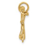 14k 3-D Glasses with Moveable Sides Charm - Image 2
