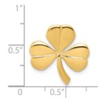 14k Shamrock Chain Slide - Image 4