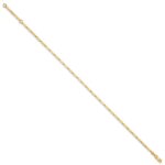 14k Polished Anchor Link Plus Extender - Total Anklet - Image 2
