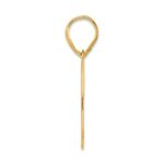 14k Polished Number 70 Pendant - Image 2