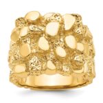 10k IBGoodman Men's Nugget Ring