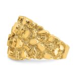 10k IBGoodman Men's Nugget Ring - Image 3