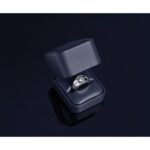 IBGoodman 14k White Gold 1 1/5 carat Lab Grown Diamond VS/SI+ G+ Complete Polished and Satin Men's Ring - Image 7