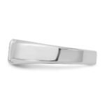 14k White Gold IBGoodman Men's 1/2 carat Diamond Complete Ring - Image 5