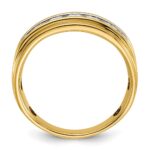 IBGoodman 14k Men's Polished 7/8 Carat AA Quality Diamond Ring - Image 2