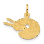 14k Artist Palette Charm - Image 3