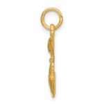 14k Satin Tom Cat Charm - Image 2