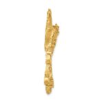 14k Large Cut-out Wings Eagle Charm - Image 2