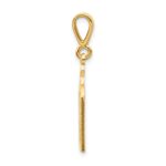 14K Polished 10 Commandment Tablets with Star Of David Charm - Image 2