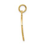 14k GOOD LUCK Horseshoe Charm - Image 2