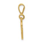 14k Racing Flags Pendant - Image 2