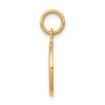 14k Polished Angel Round Charm - Image 2