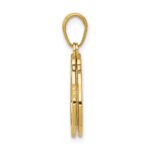 14K 2-Piece Handcuffs Charm - Image 2