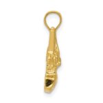 14k Bee on HONEY Jar Pendant - Image 2