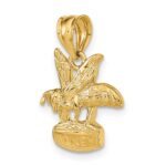 14k Bee on HONEY Jar Pendant - Image 5