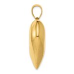 14K Polished 3-D Large Puffed Heart Pendant - Image 2