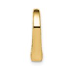 14K Polished Floating Heart Chain Slide - Image 2
