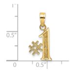 14k #1 Charm - Image 3