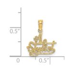 14k #1 STYLIST Charm - Image 3