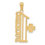 14k #1 GRANDPA Pendant - Image 3