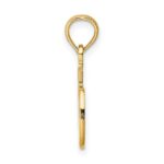 14k #1 DAD Charm - Image 2