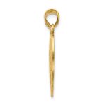 14k Reversible FOREVER AND EVER/FRIENDS 2-Piece Break-apart Heart Pendant - Image 2