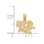 14K SPOIL ME Charm - Image 4