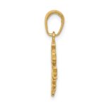 14k Snowflake Pendant - Image 2