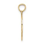 14k Cut-out NEW YORK with Statue of Liberty in Apple Charm - Image 2