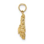 14k 3-D Cancer Zodiac Charm - Image 2