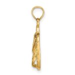 14k 3-D FT. MYERS Double Flip-Flop Charm - Image 2