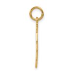 14K Polished TAKEN Vertical Charm - Image 2