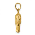 14k Polished Elephant Pendant - Image 2