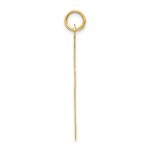 14k Polished Cross Charm - Image 2