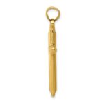 14k 3-D Hollow Cross Pendant - Image 2