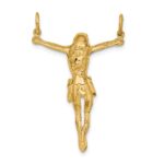 14k Two-tone Rose Corpus Pendant - Image 3