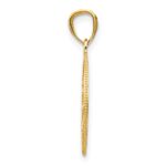 14k Filigree Star of David Round Pendant - Image 2
