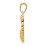 14k Soccer Ball and Shoe Pendant - Image 2