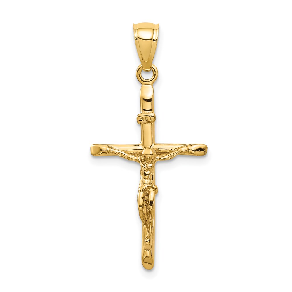 C3895.jpg 14k INRI Crucifix Pendant - Image 1