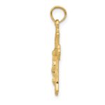 14k INRI Crucifix Charm - Image 2