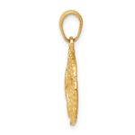 14K Sand Dollar Pendant - Image 2