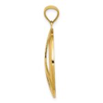 14k Peace Sign Pendant - Image 2